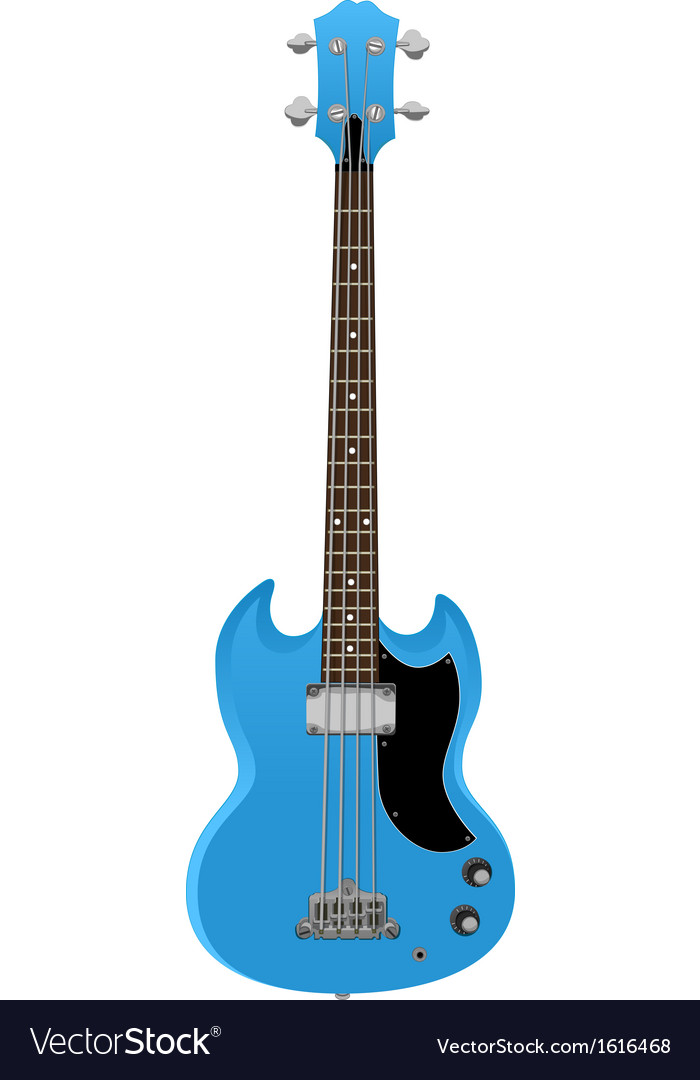 Electric bass guitar