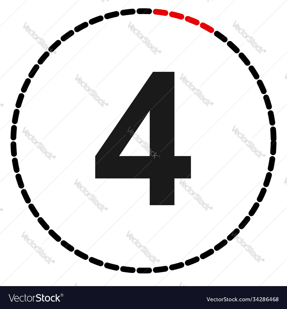Numbers numerals dial time duration and schedule Vector Image Numbers numerals dial time duration and schedule