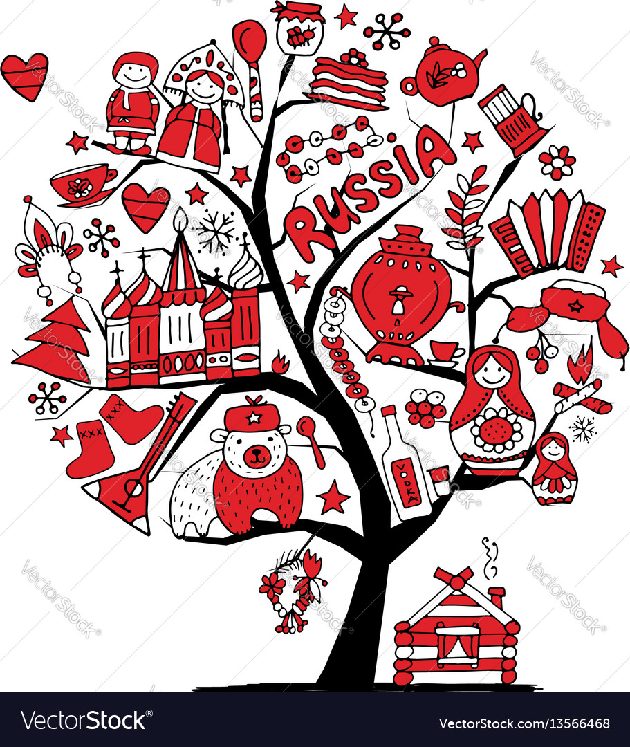 Russian Symbol Tree