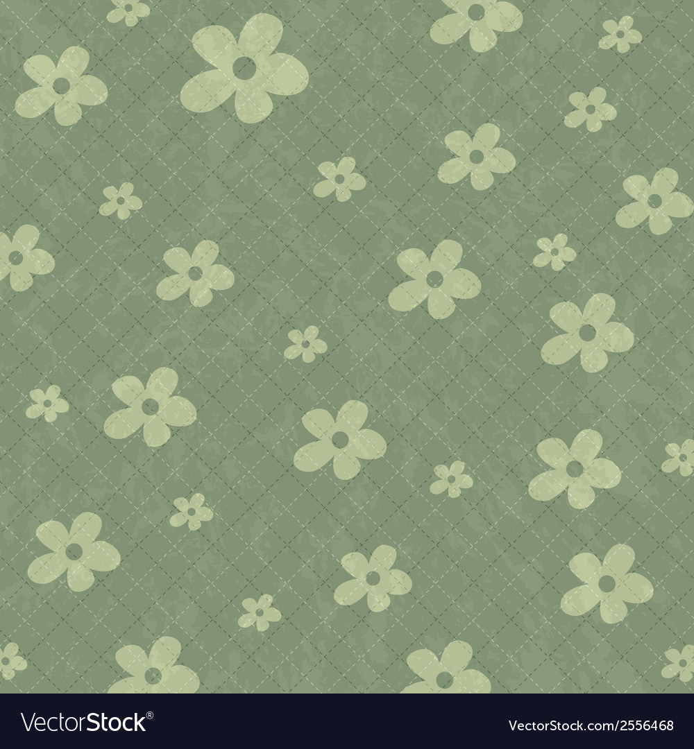 Seamless pattern background with flowers