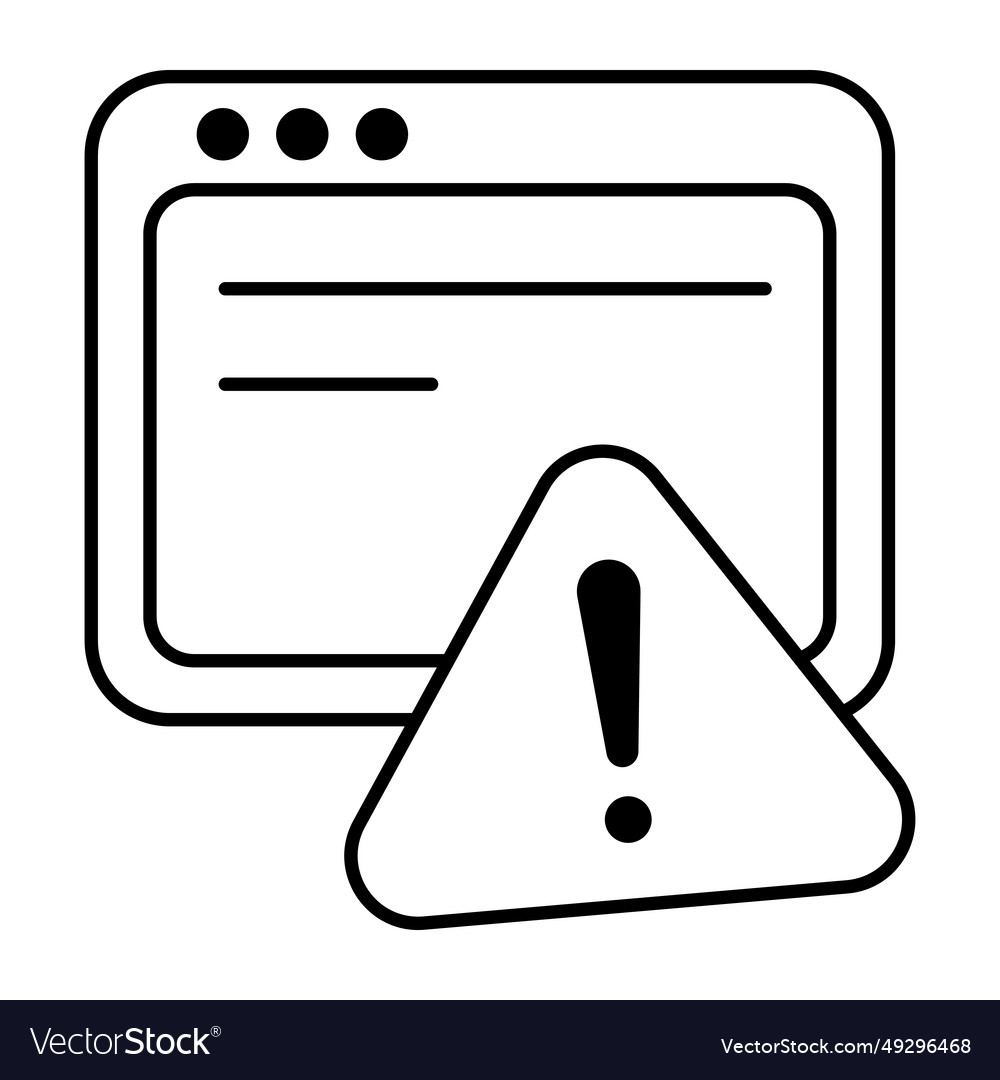 Website error
