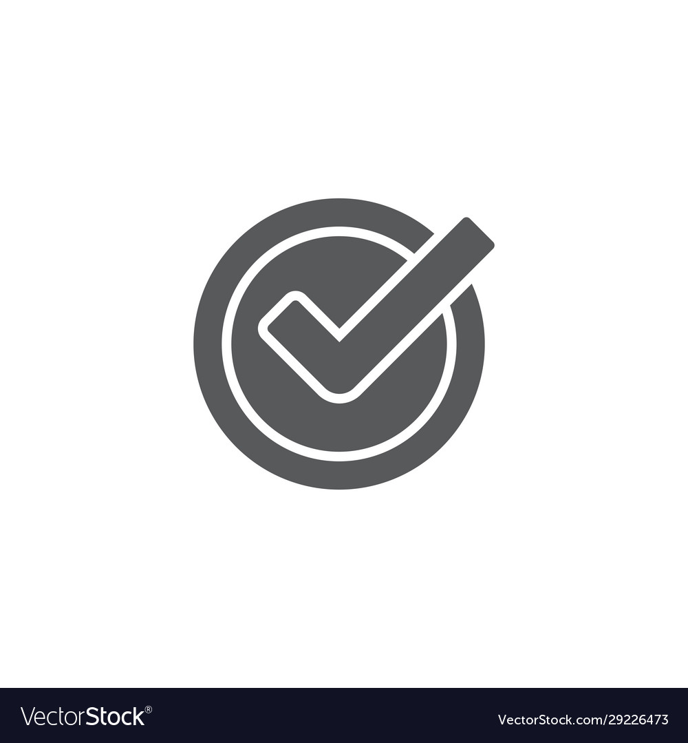 Check time icon logo design element isolated