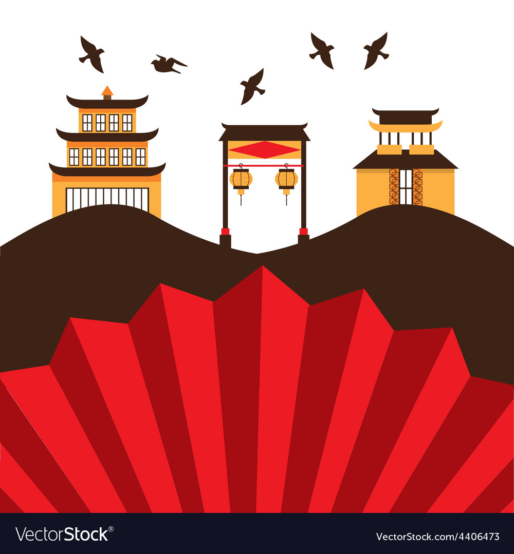 China concept Royalty Free Vector Image - VectorStock