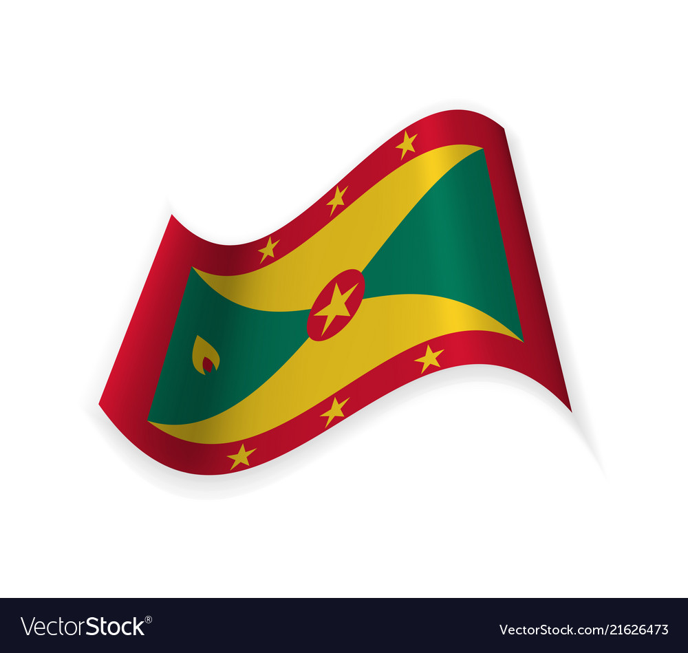 Flag of grenada Royalty Free Vector Image - VectorStock