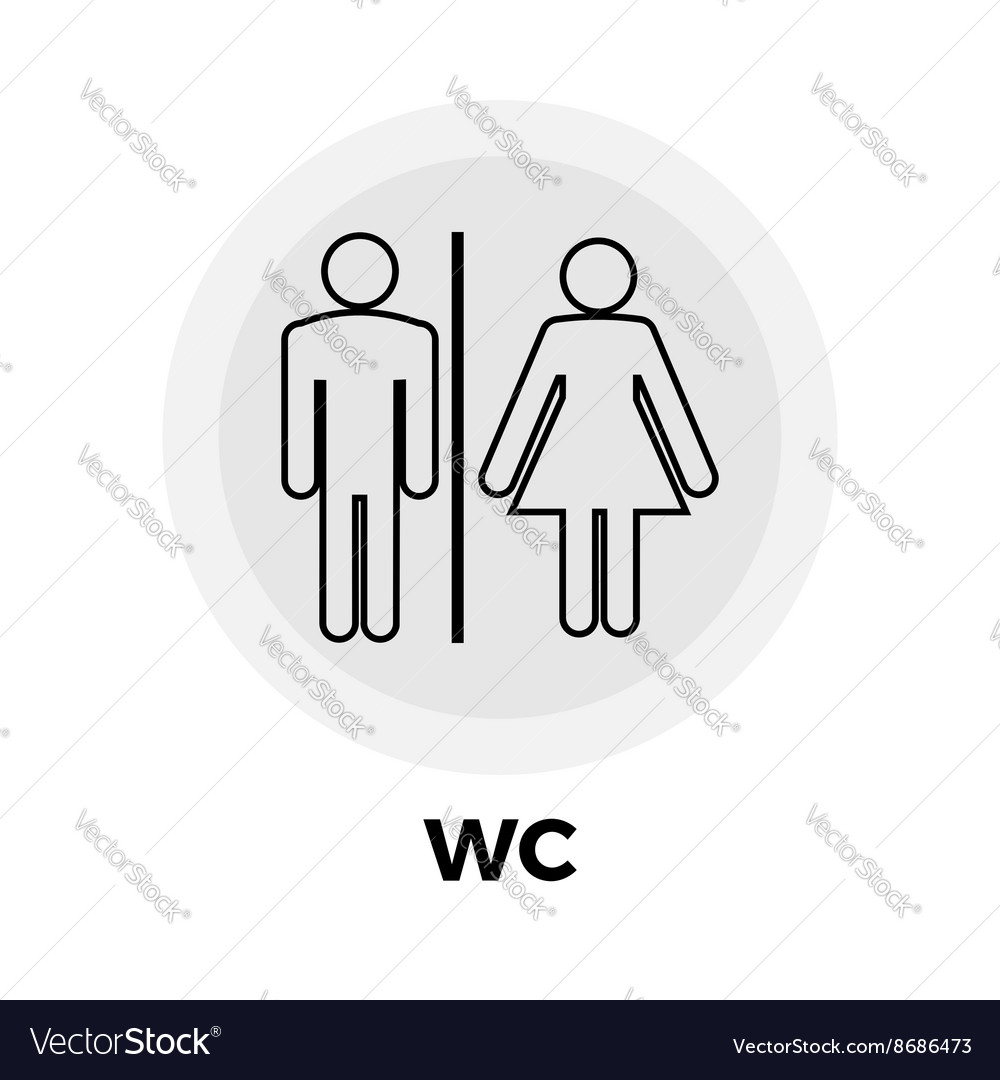 Toilet Icon - WC Symbol
