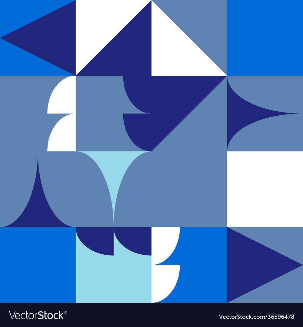 Abstract repetitive pattern design vector image Abstract repetitive pattern design