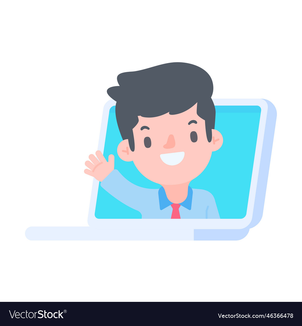 Auto reply system with intelligent robots provide vector image Auto reply system with intelligent robots provide