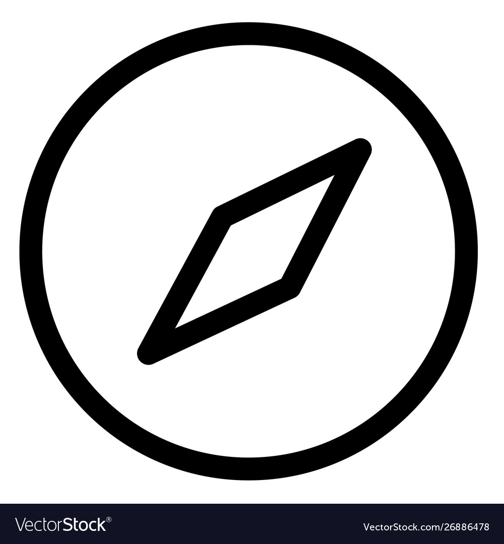Compass direction gps location navigation icon