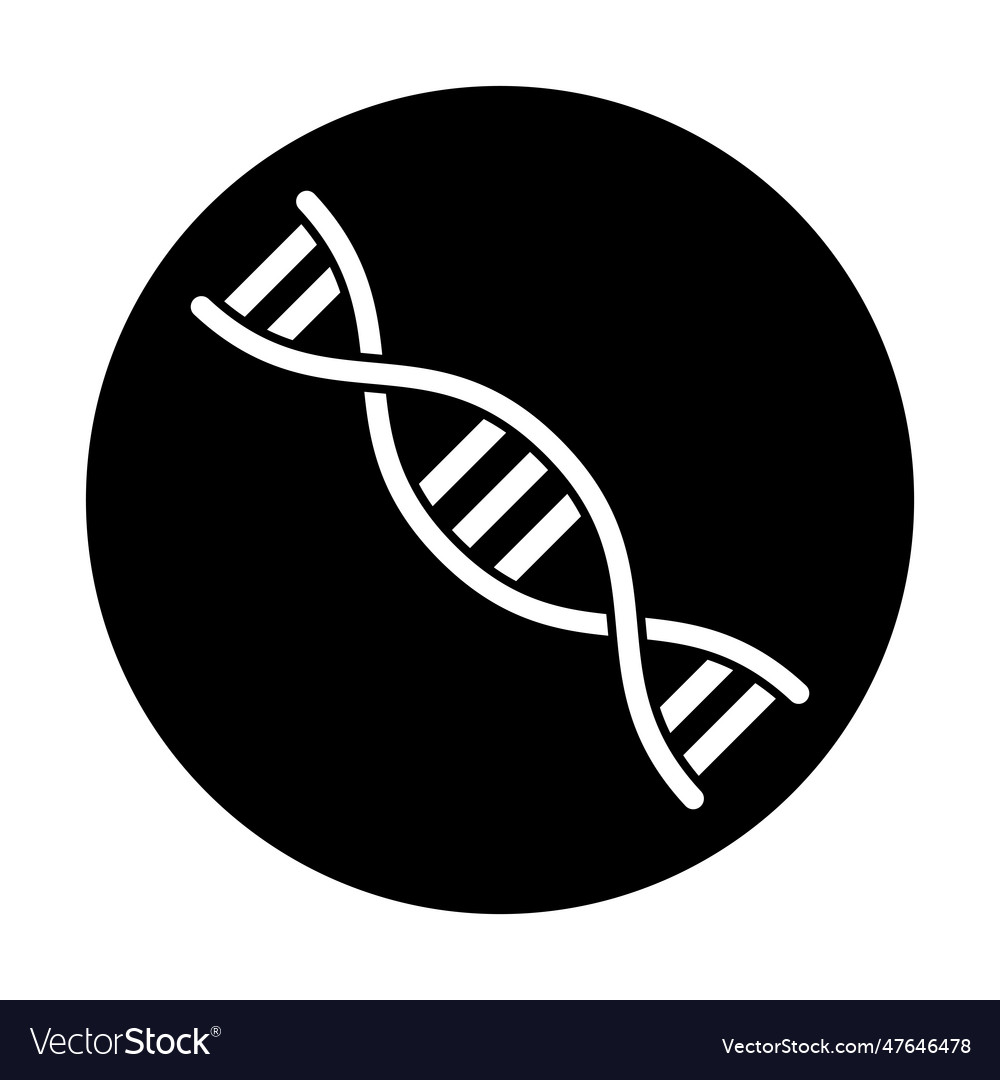 Dna icon Royalty Free Vector Image - VectorStock