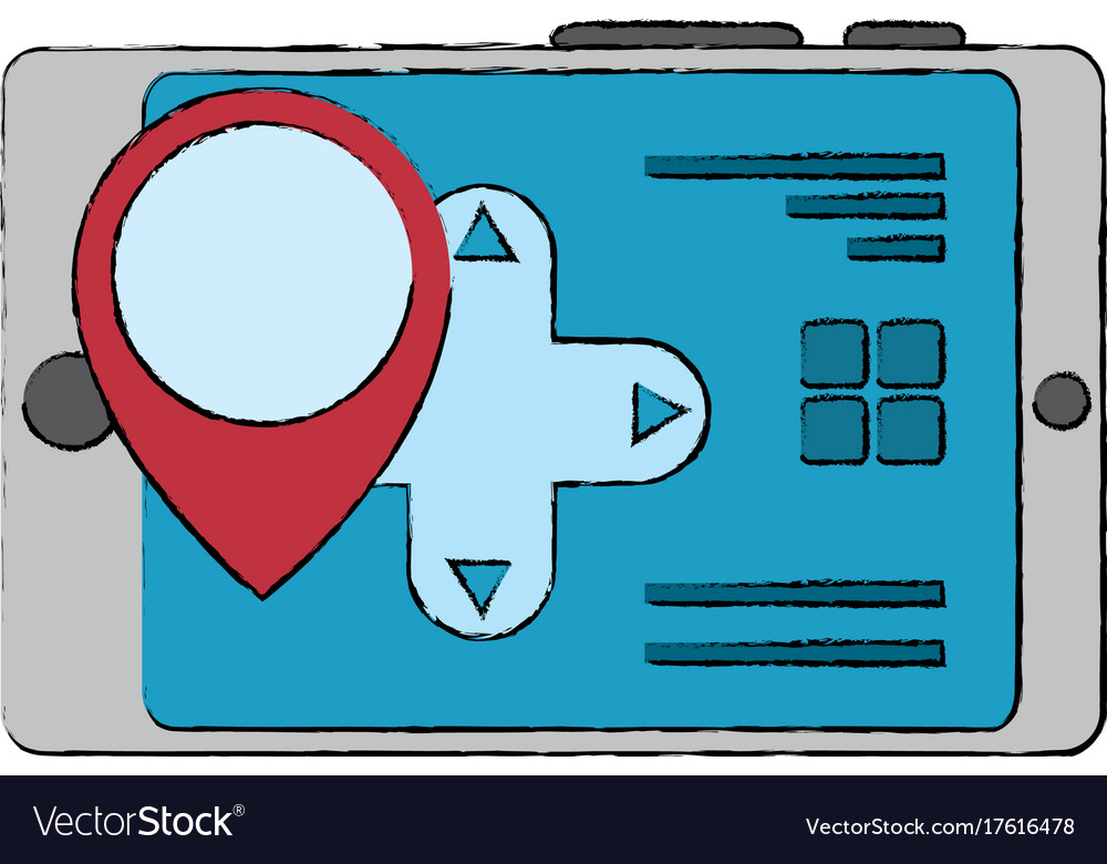 Drone remote control digital with pointer location