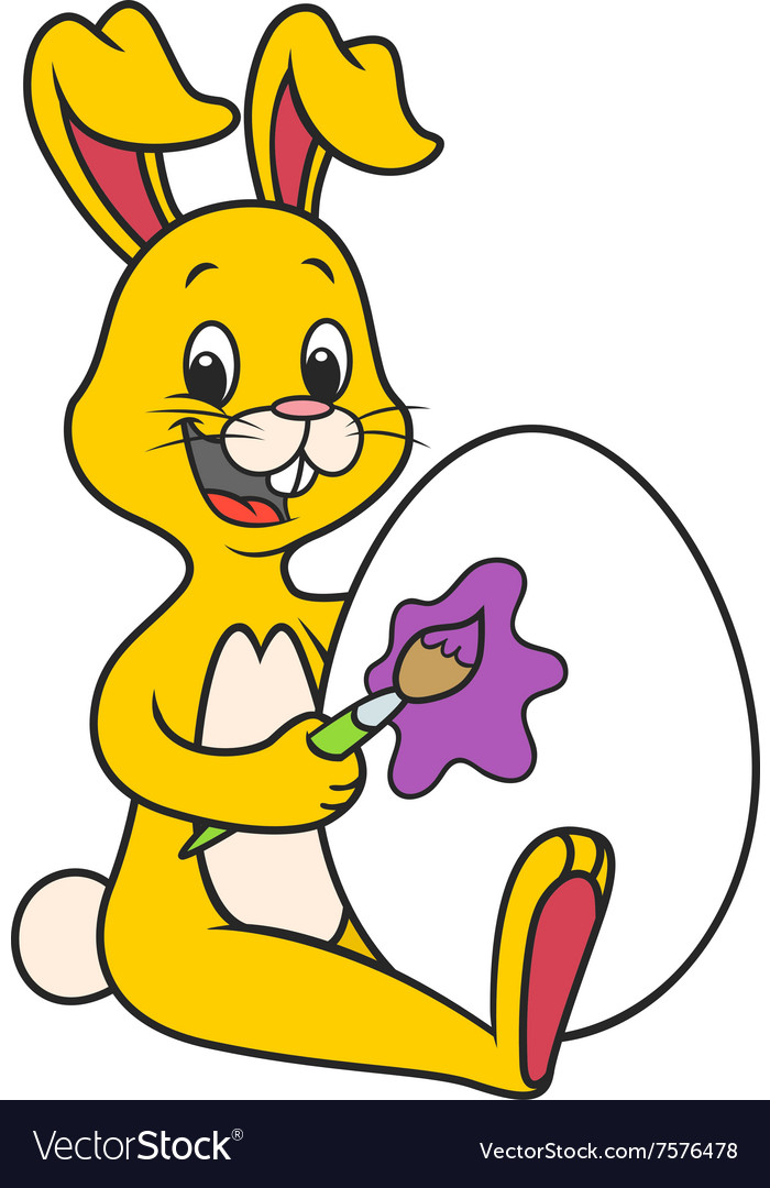 Easter Bunny Royalty Free Vector Image - VectorStock