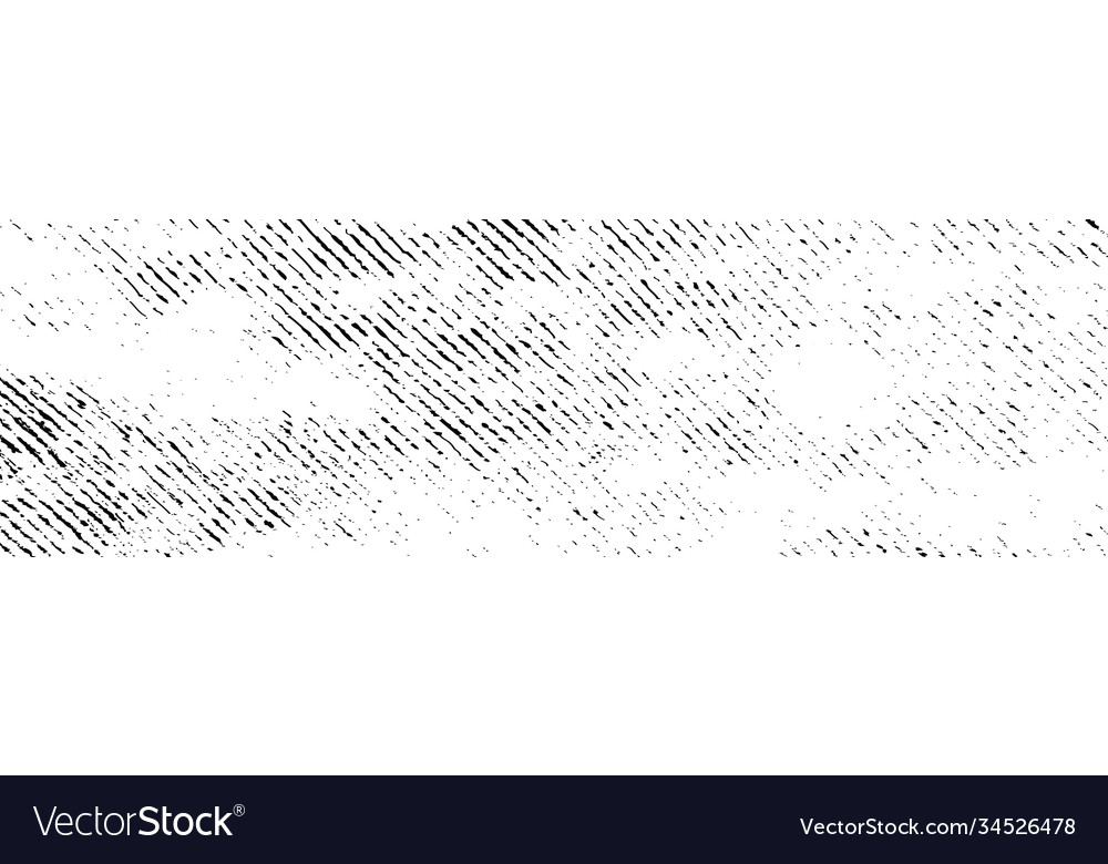 Grunge black lines and dots on a white background Vector Image