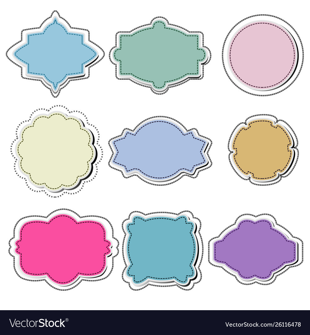 Paper Frame Shapes Collection