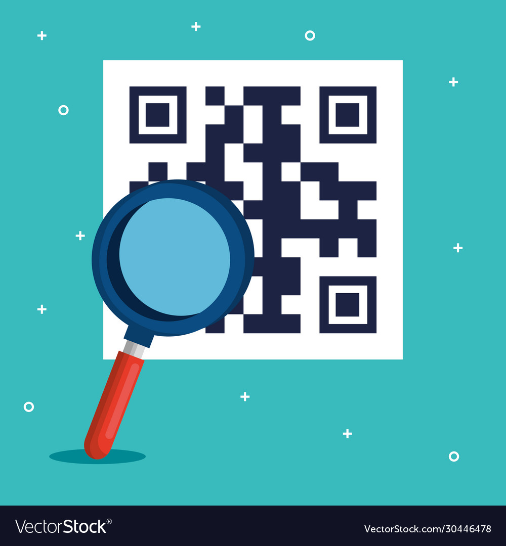 Qr code and lupe design