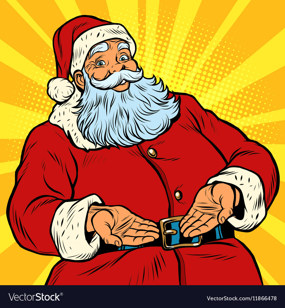 Retro Santa Claus Holiday