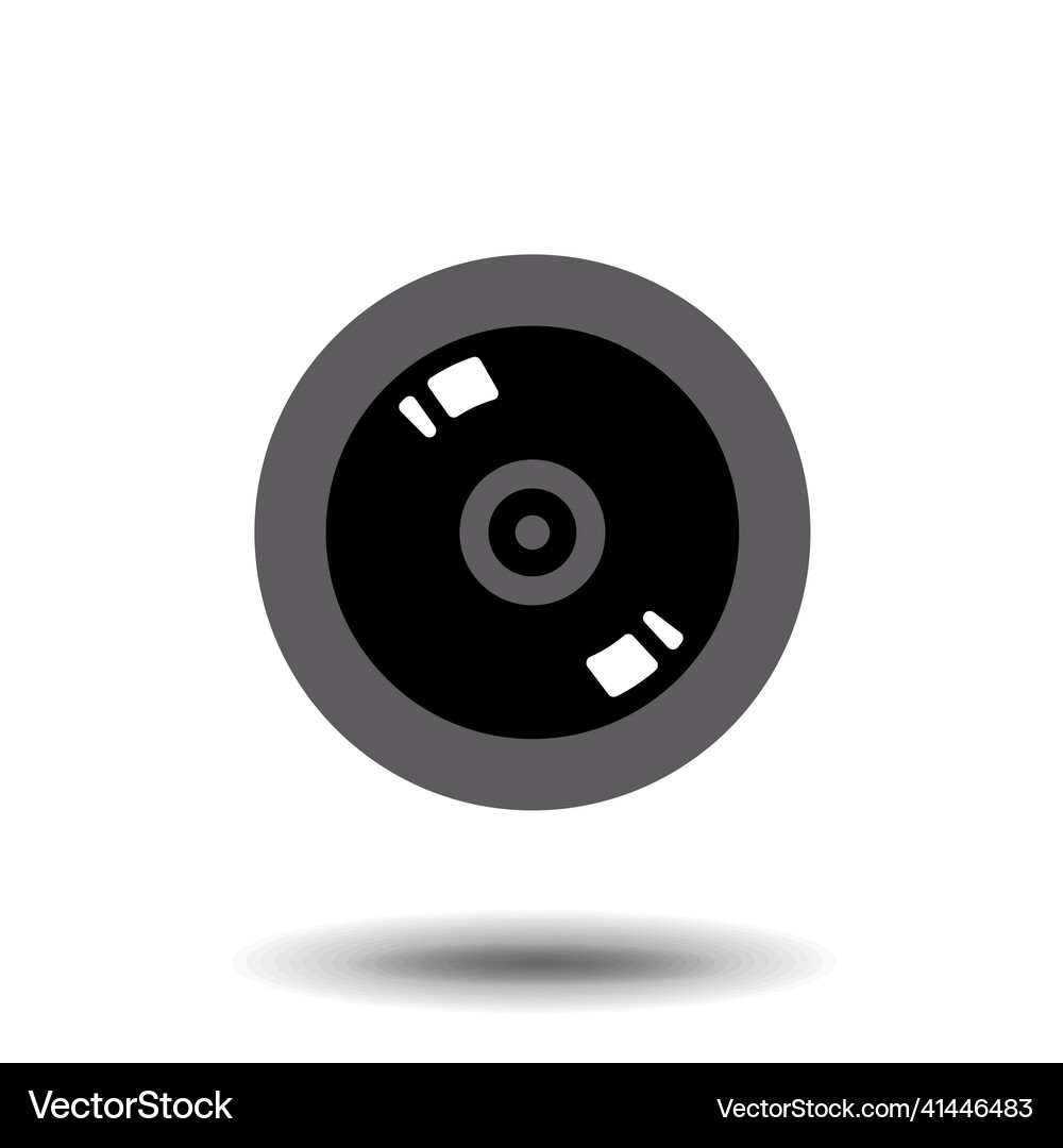 Cd icon Royalty Free Vector Image - VectorStock