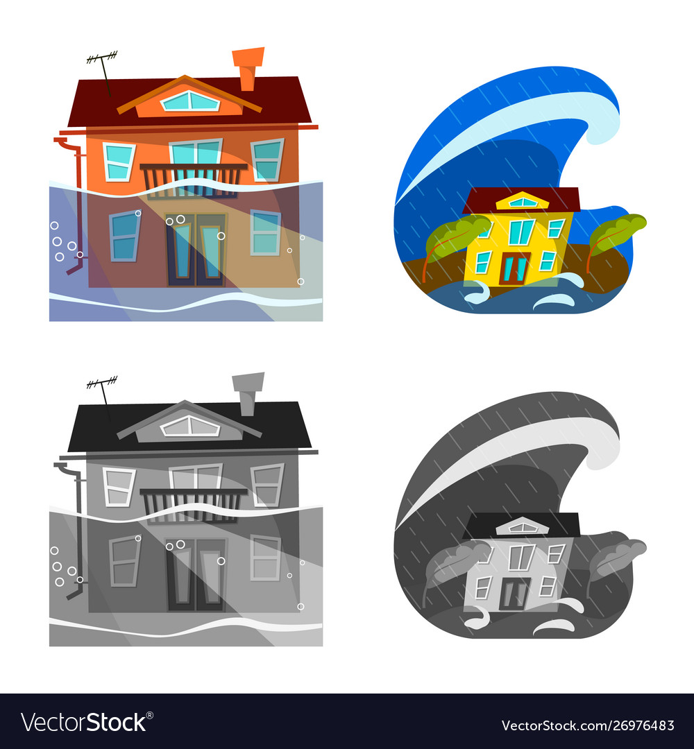Isolated object weather and distress symbol