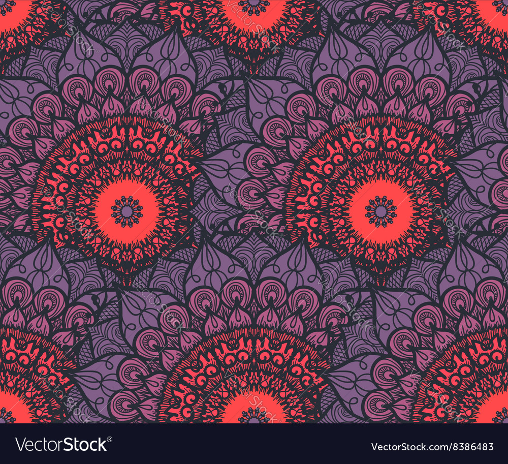 Mandala seamless pattern