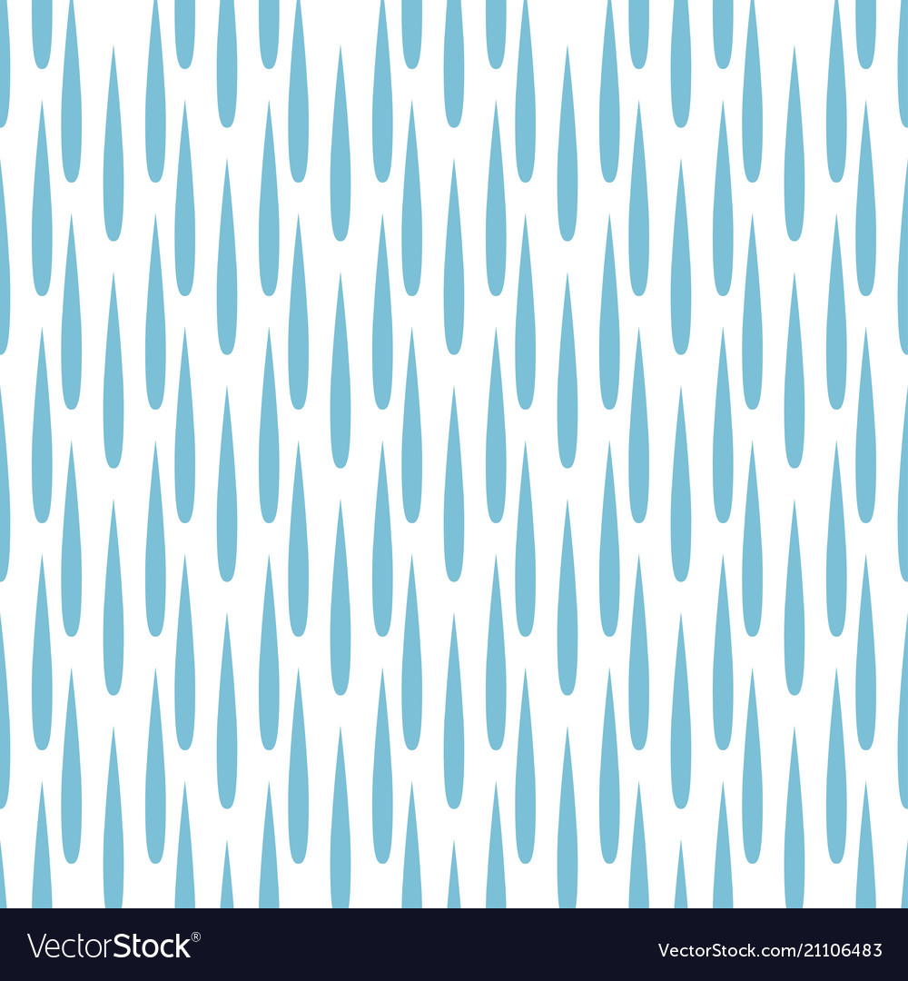 Rain drops seamless pattern background