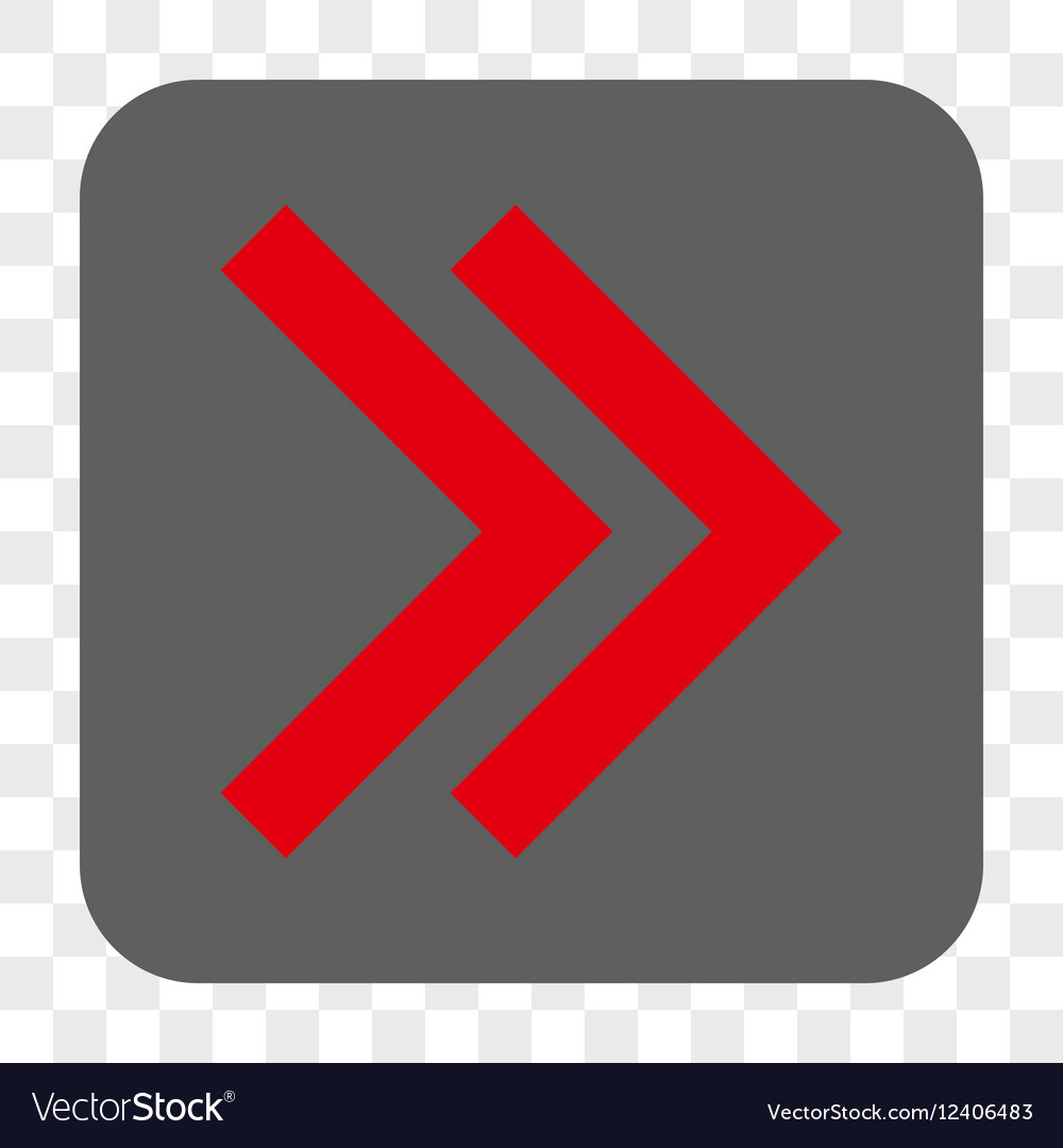 Shift right rounded square button