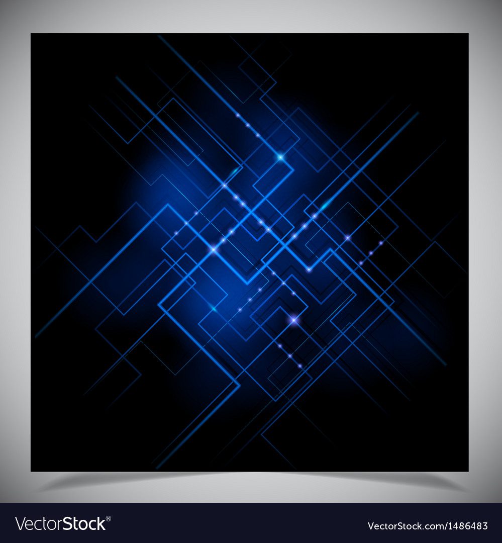 Smooth colorful abstract techno background