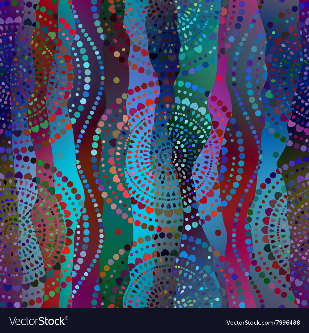 Abstract circles pattern