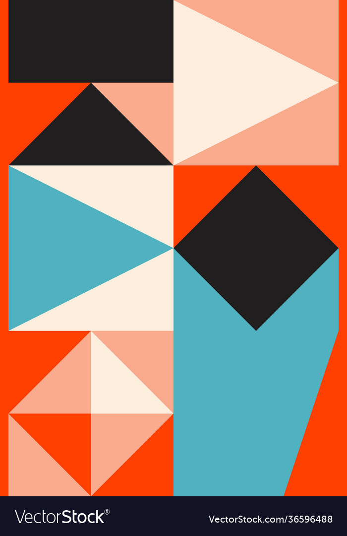 Abstract repetitive pattern design