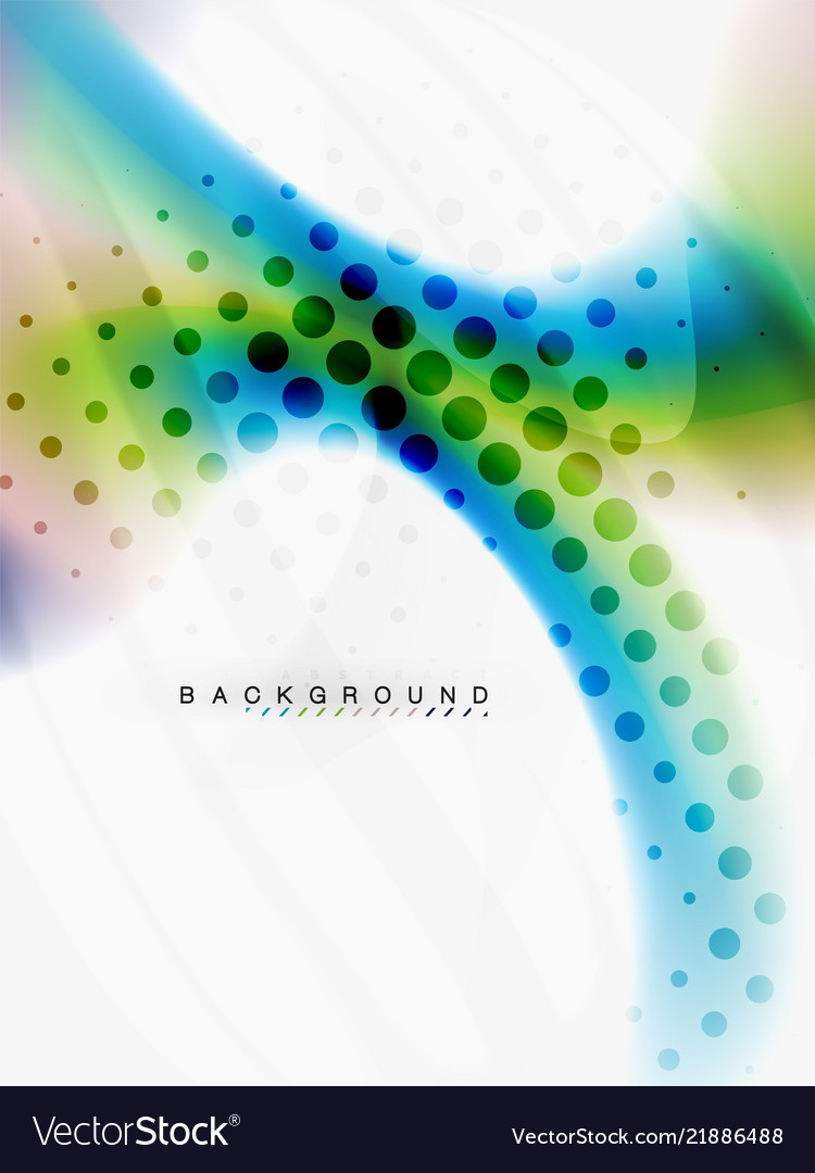 Background abstract color flow liquid design vector image Background abstract color flow liquid design