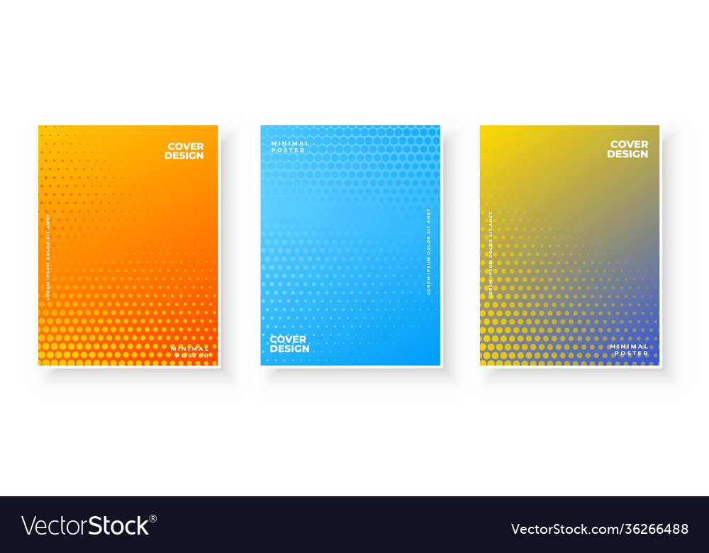 Colorful abstract gradient texture for minimal