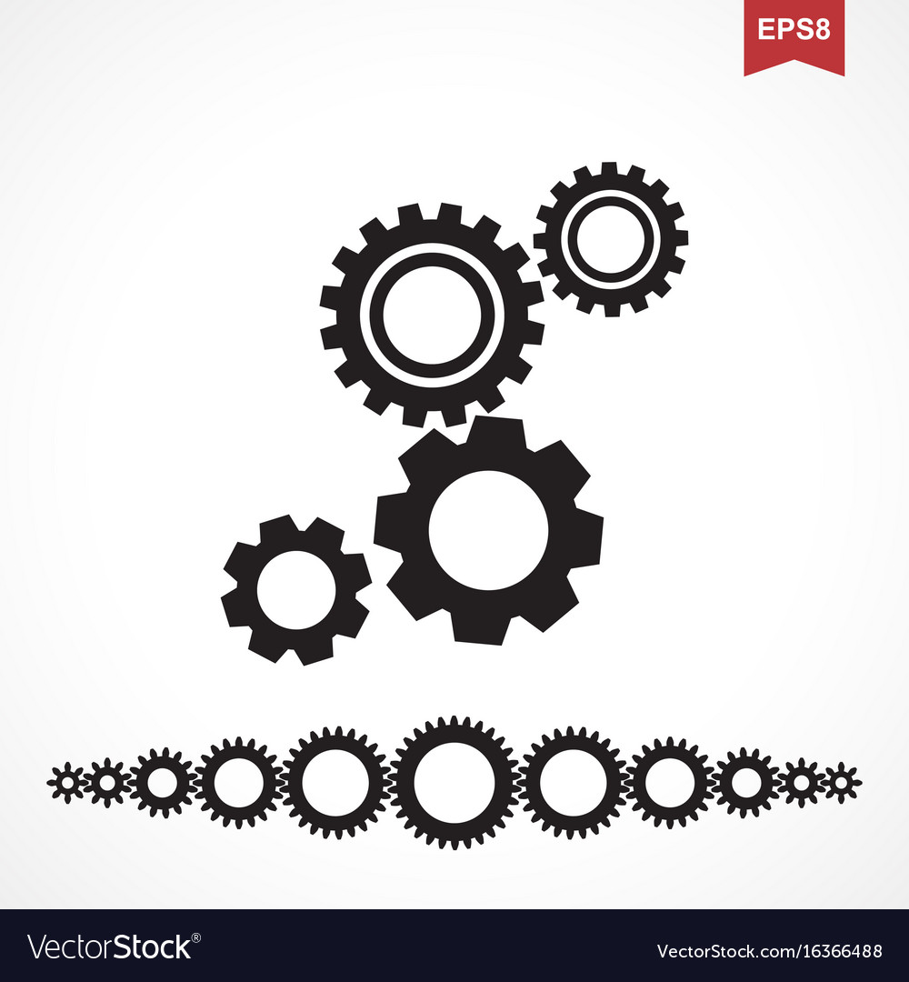 Gear Icon - Cogwheel Symbol