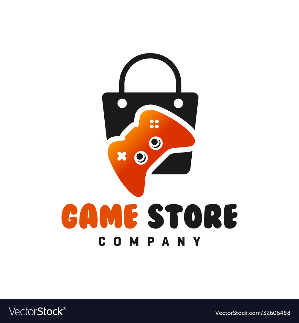 Joystick seller shop logo