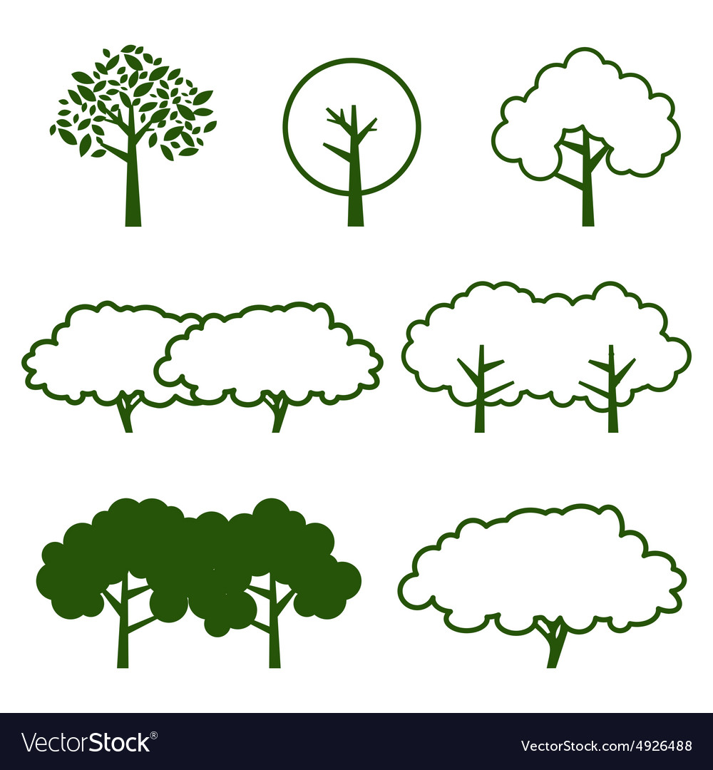 Tree Icon Set