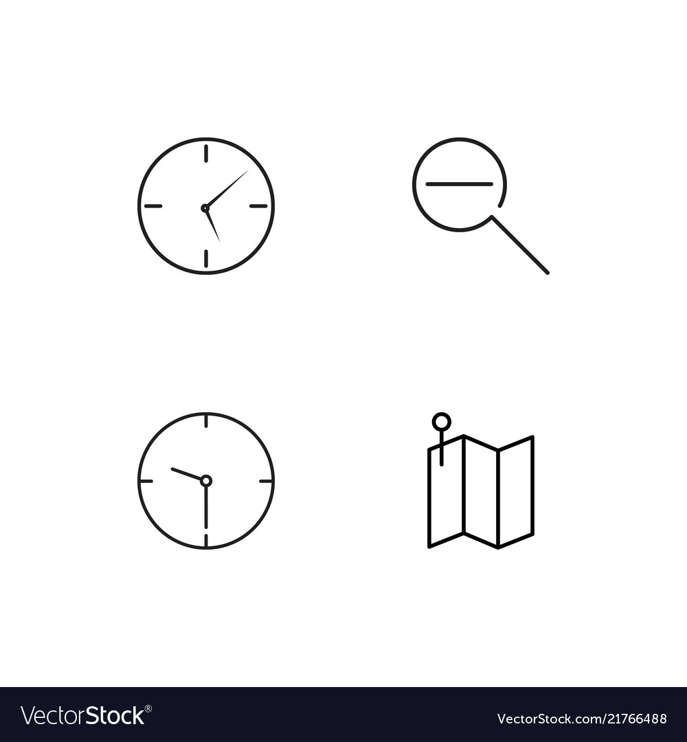 User interface icons set