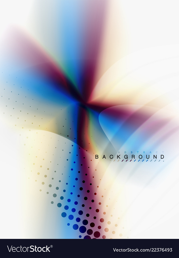 Background abstract color flow liquid design vector image Background abstract color flow liquid design