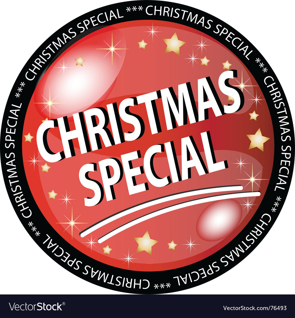 Christmas special button