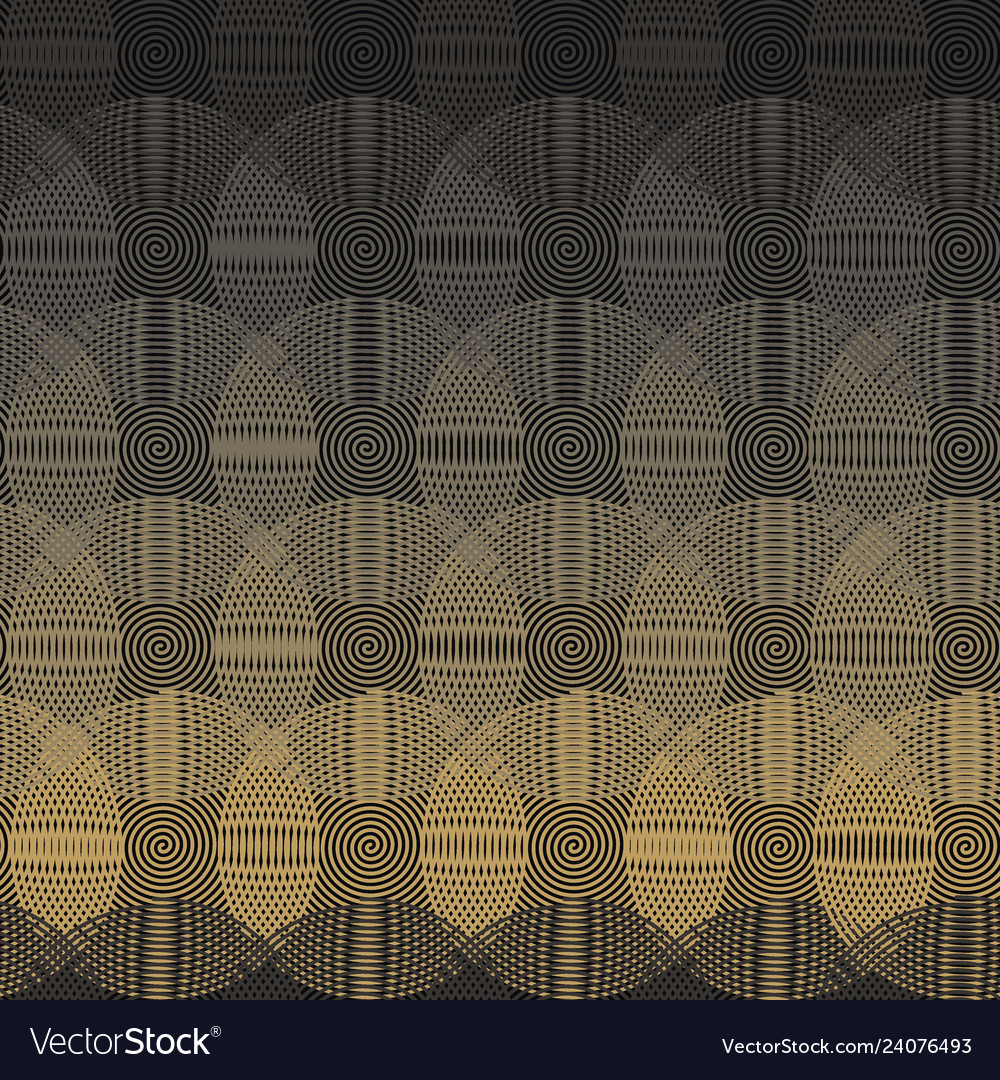 Intersecting circular spiral
