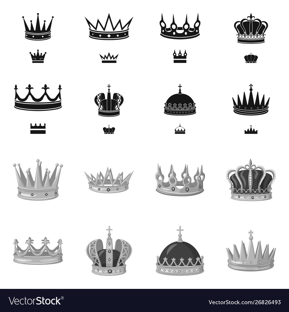 Isolated object medieval and nobility icon