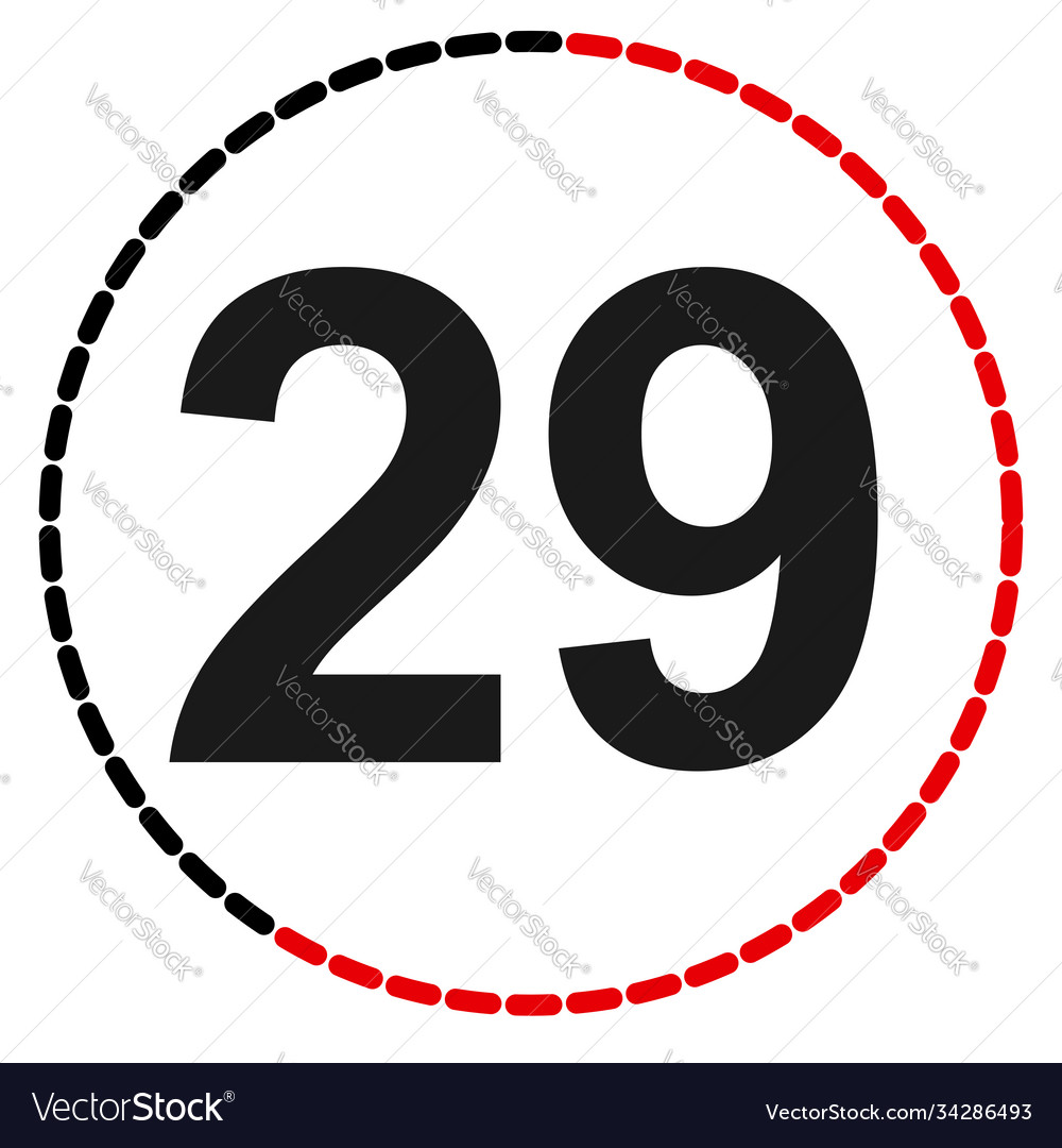 Numbers numerals dial time duration and schedule Vector Image Numbers numerals dial time duration and schedule