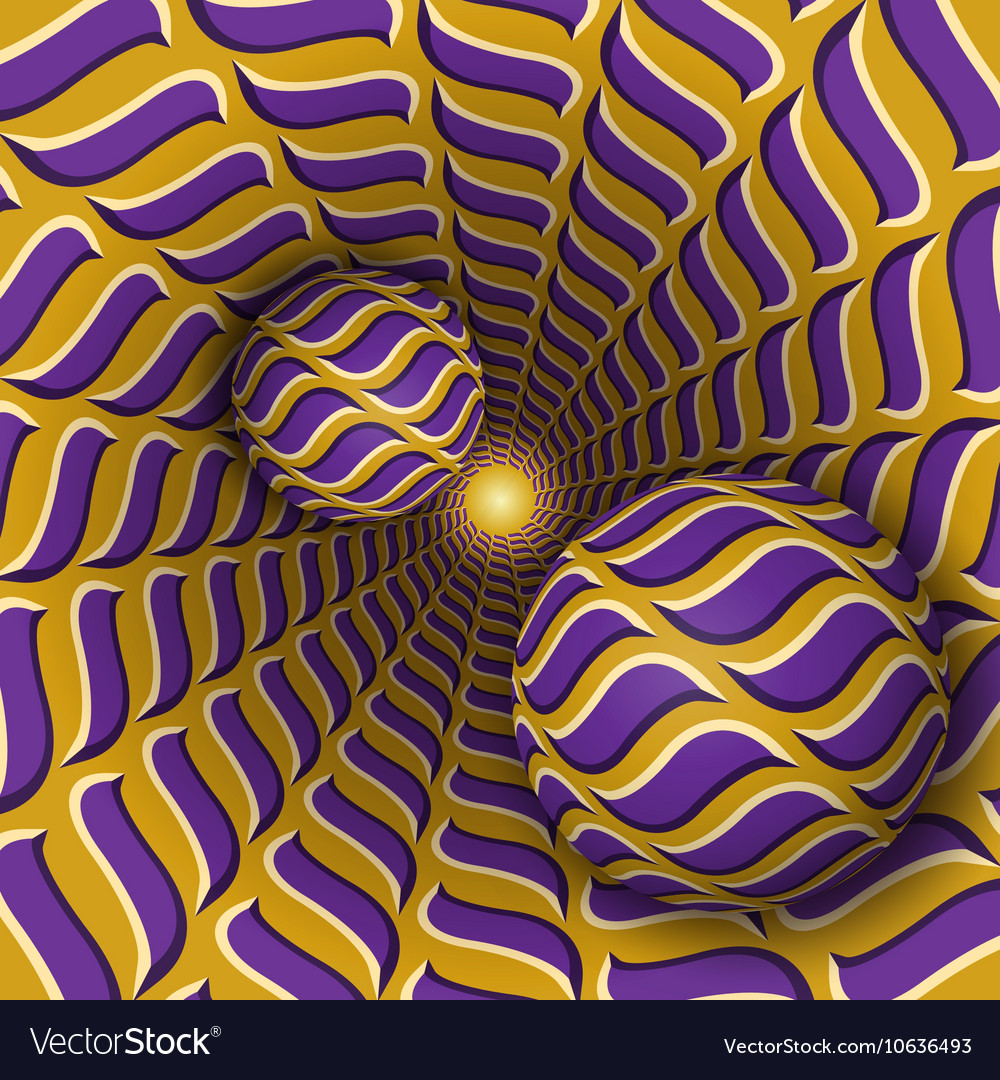 Rotating Funnel with Moving Spheres