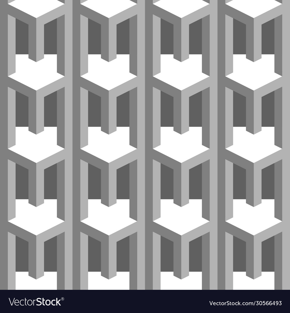 Seamless pattern with rectangulars and columns