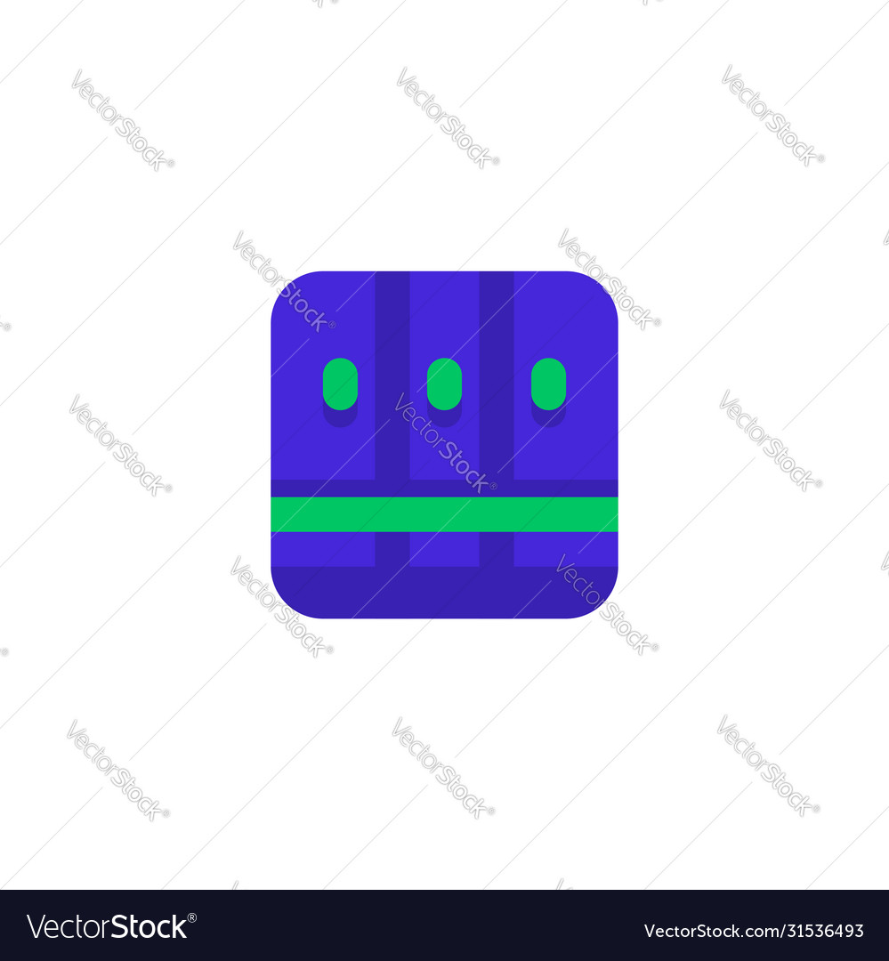 Stack book files icon design simple clean Vector Image Stack book files icon design simple clean