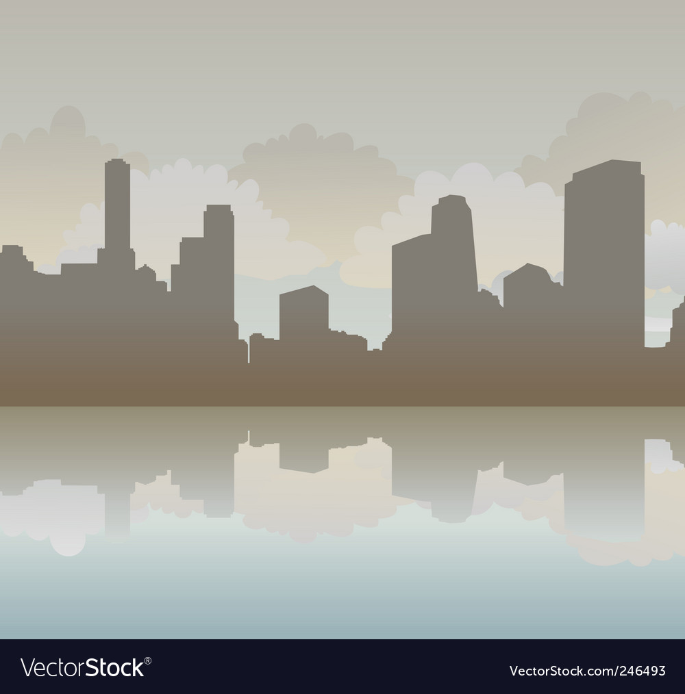 Town Royalty Free Vector Image - VectorStock