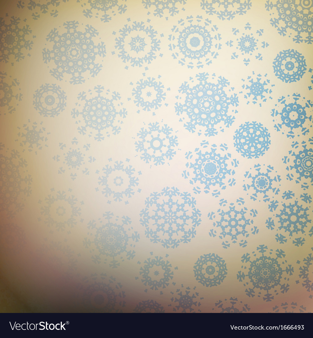 Winter pattern on paper texture eps10