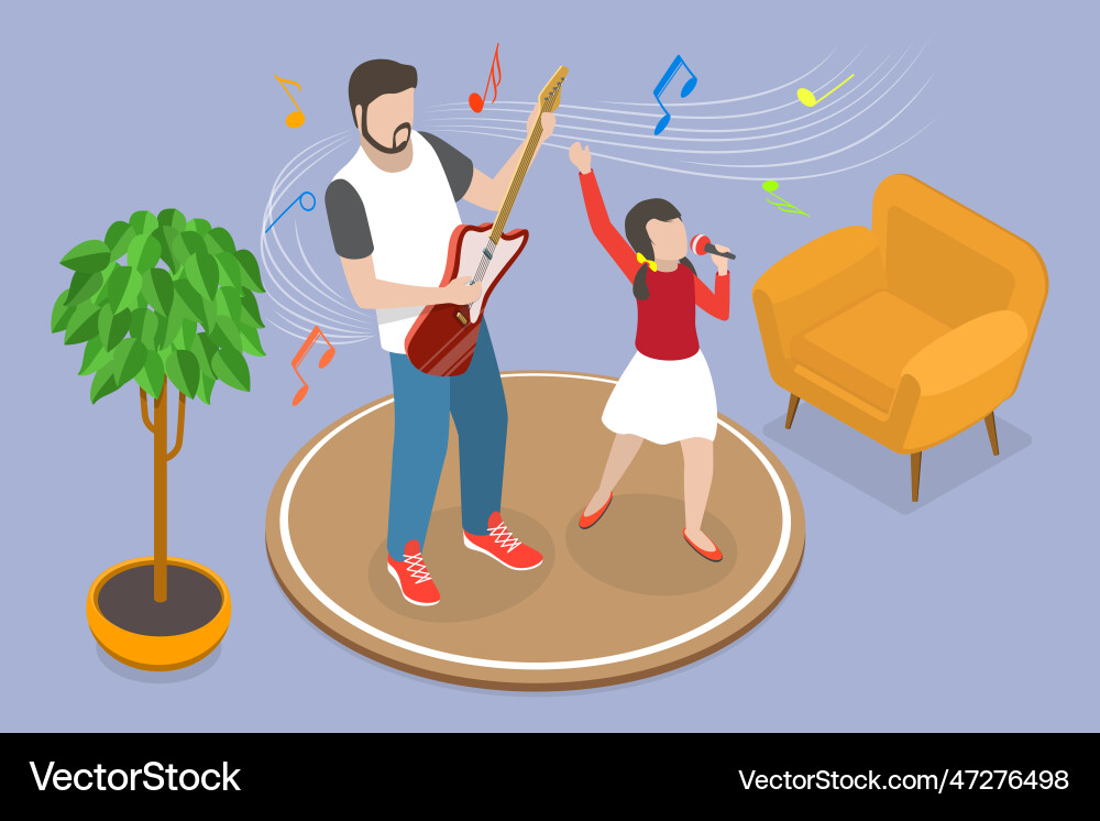 3d isometric flat conceptual Royalty Free Vector Image