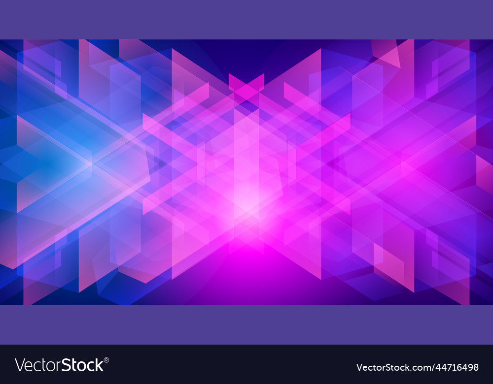 Abstract fractal geometric triangle shape Vector Image Abstract fractal geometric triangle shape