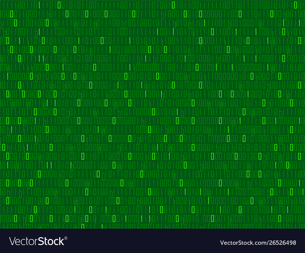 Abstrakte Technologie Hintergrund mit binären Code vector image Abstrakte Technologie Hintergrund mit binären Code