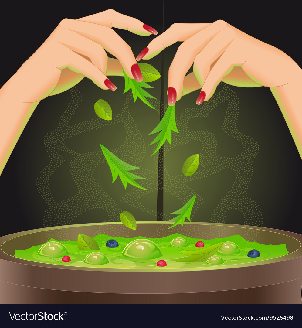 Halloween Magic Potion Cauldron