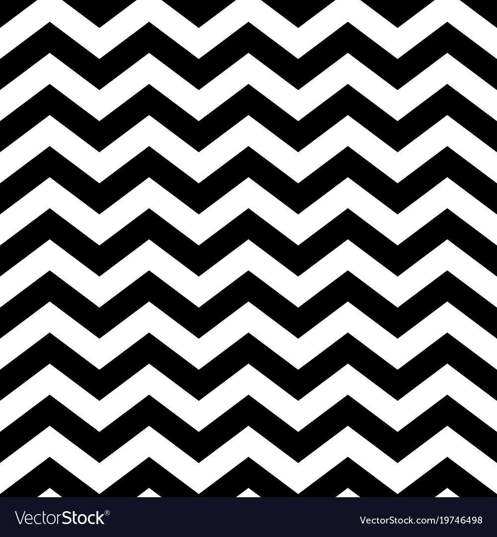 Memphis style chevron zigzag seamless pattern