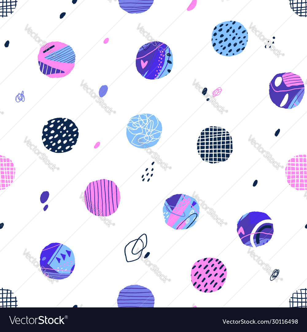 Polka Dot Pattern - Abstract Circles