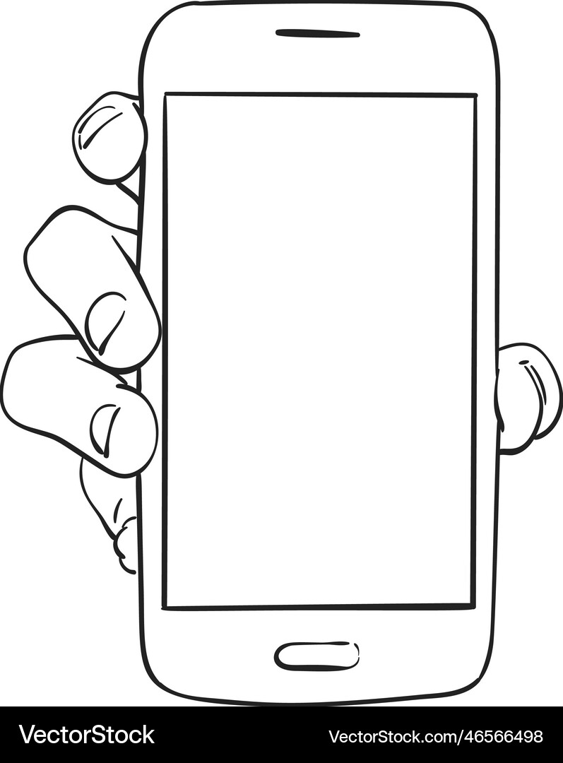 Smartphone Royalty Free Vector Image - VectorStock